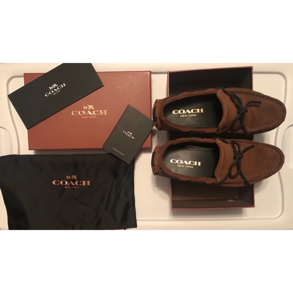 Men’s Coach Loafers Size 7